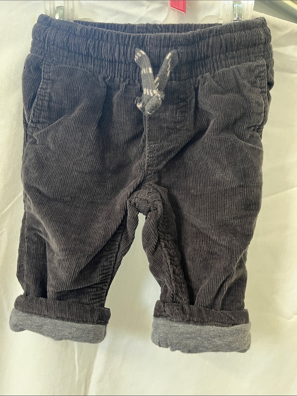 Carter's Charcoal Corduroy Pull-On Pants